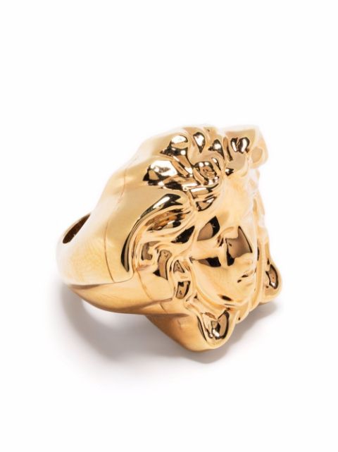 medusa head gold ring