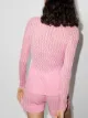 Dodo Bar Or Cardigan Meryl com padronagem chevron