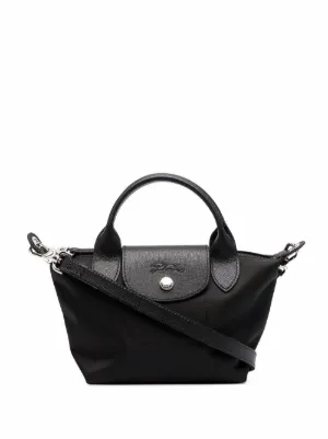 long champ bag black