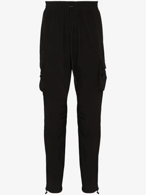 Represent 247 toggle-fastening track pants