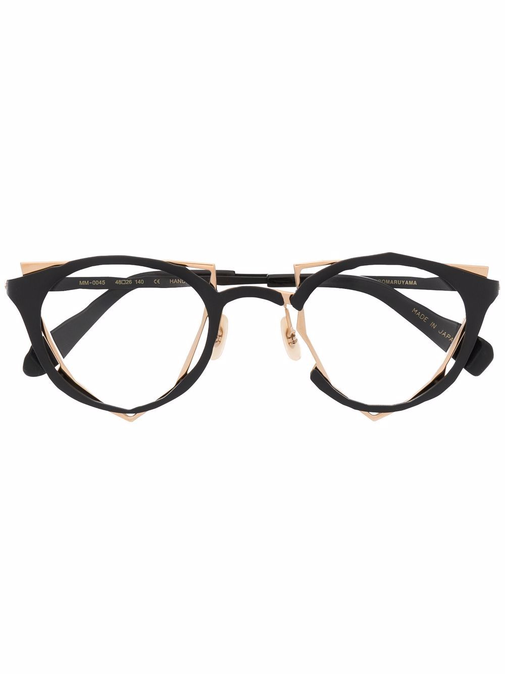 MM-0045 geometric-layered glasses