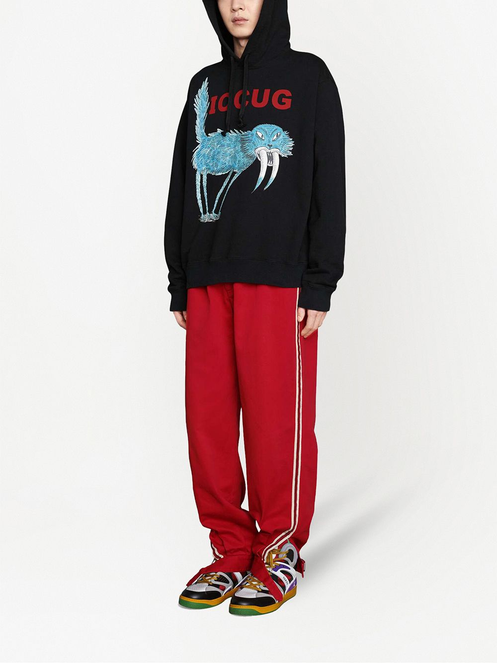 Gucci x Freya Hartas ICCUG hoodie - Zwart
