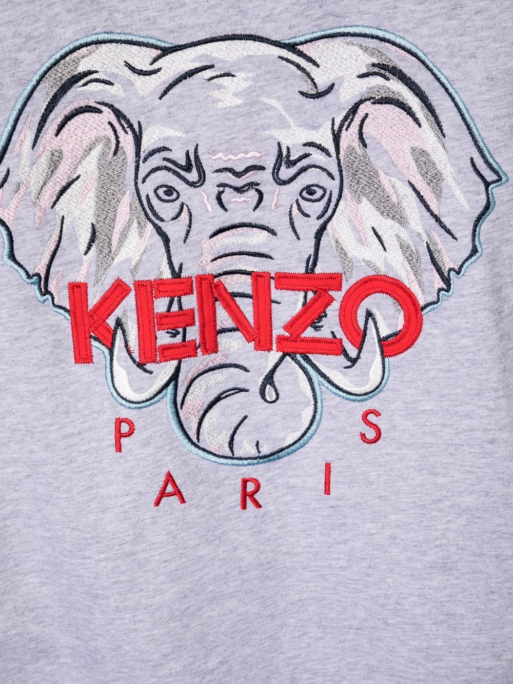 фото Kenzo kids толстовка с вышитым логотипом