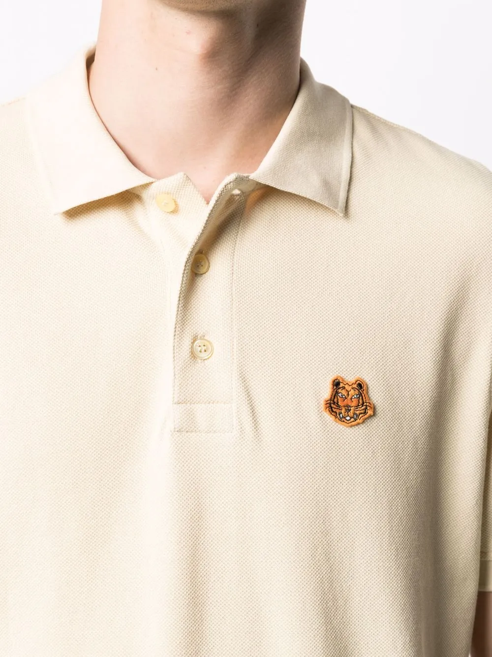 фото Kenzo рубашка поло tiger crest