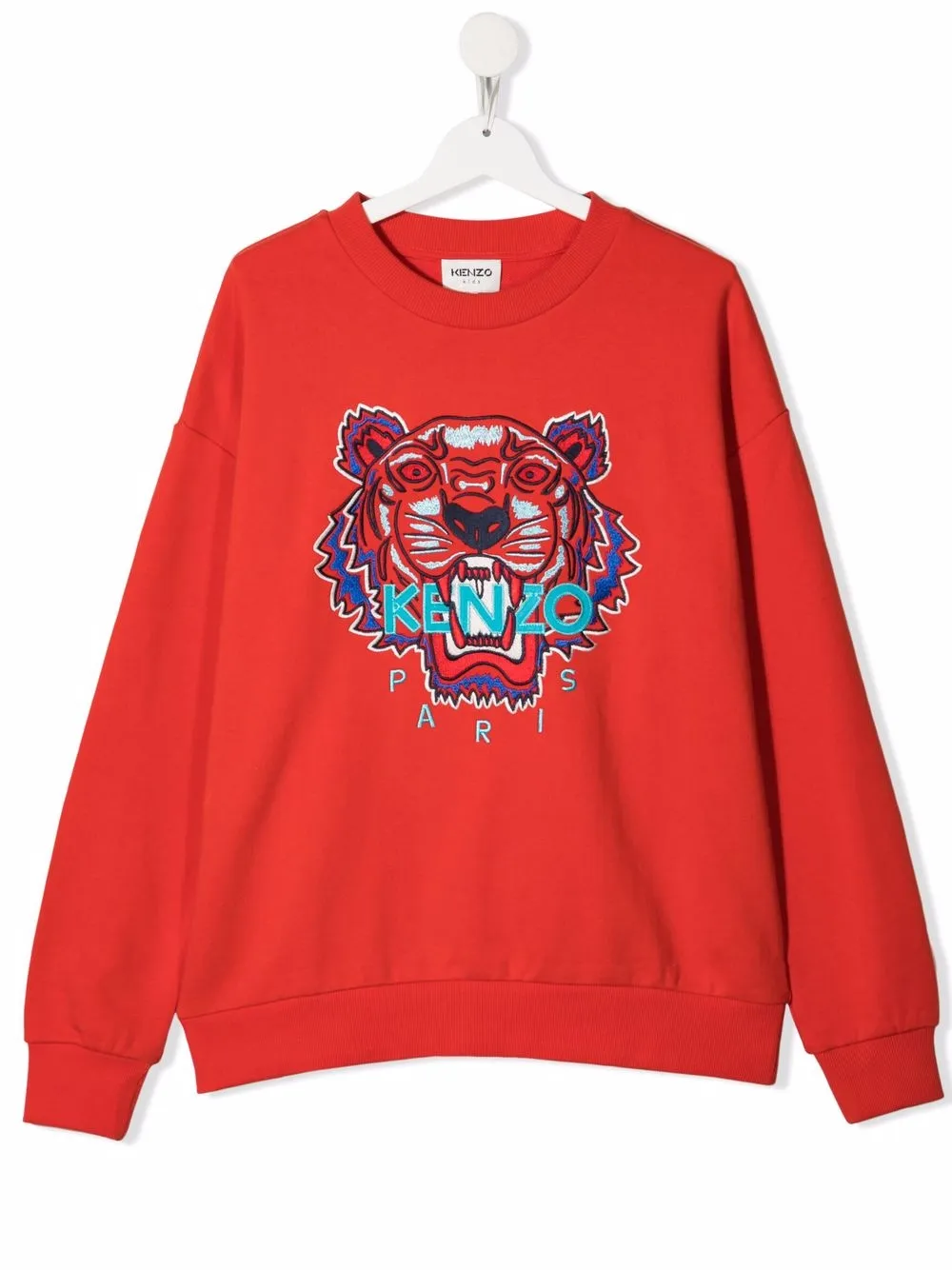 фото Kenzo kids толстовка с вышитым логотипом