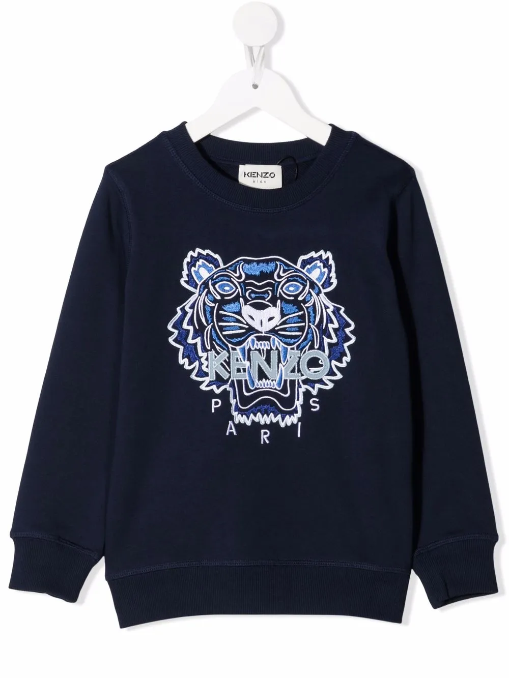 фото Kenzo kids толстовка с вышитым логотипом