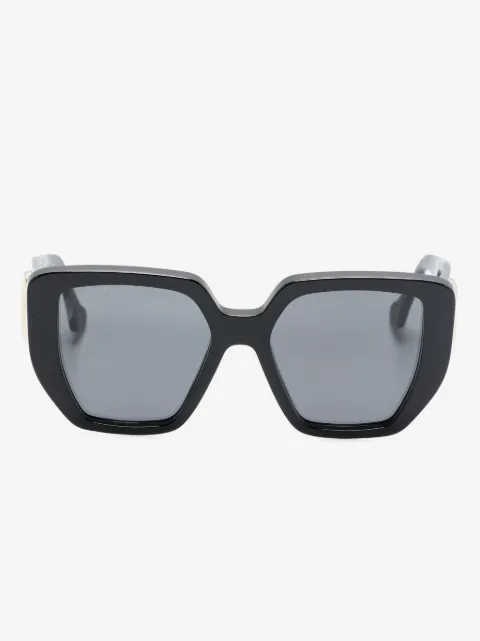 Gucci Eyewear Double G oversized-frame sunglasses