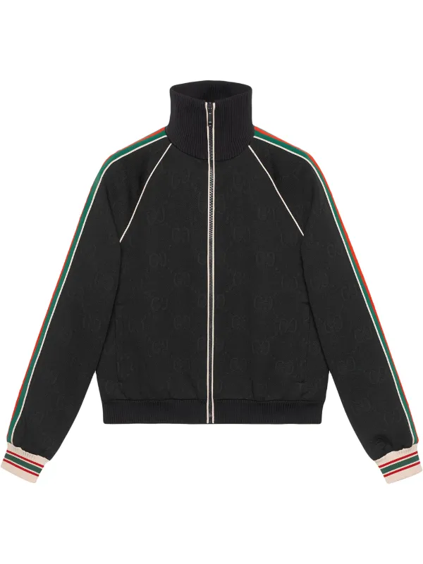 Gucci GG-jacquard Jersey Track Jacket - Farfetch