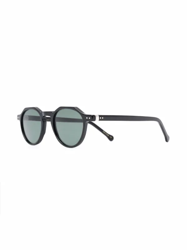 C Décor rimless oval-frame glasses