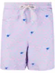 Image 1 of MC2 Saint Barth palm tree-print swim shorts