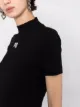 Alexander Wang logo patch cropped T-shirt