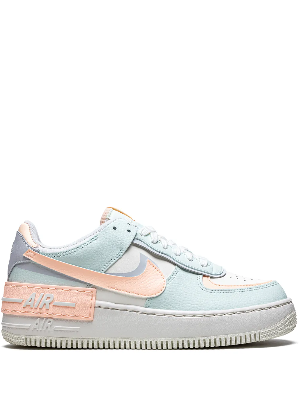 Image 1 of Nike AF1 Shadow "Barely Green/Crimson Tint" sneakers