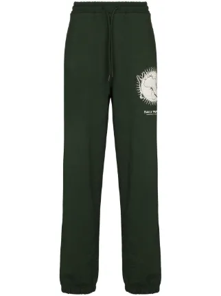 Daily paper top track pants green