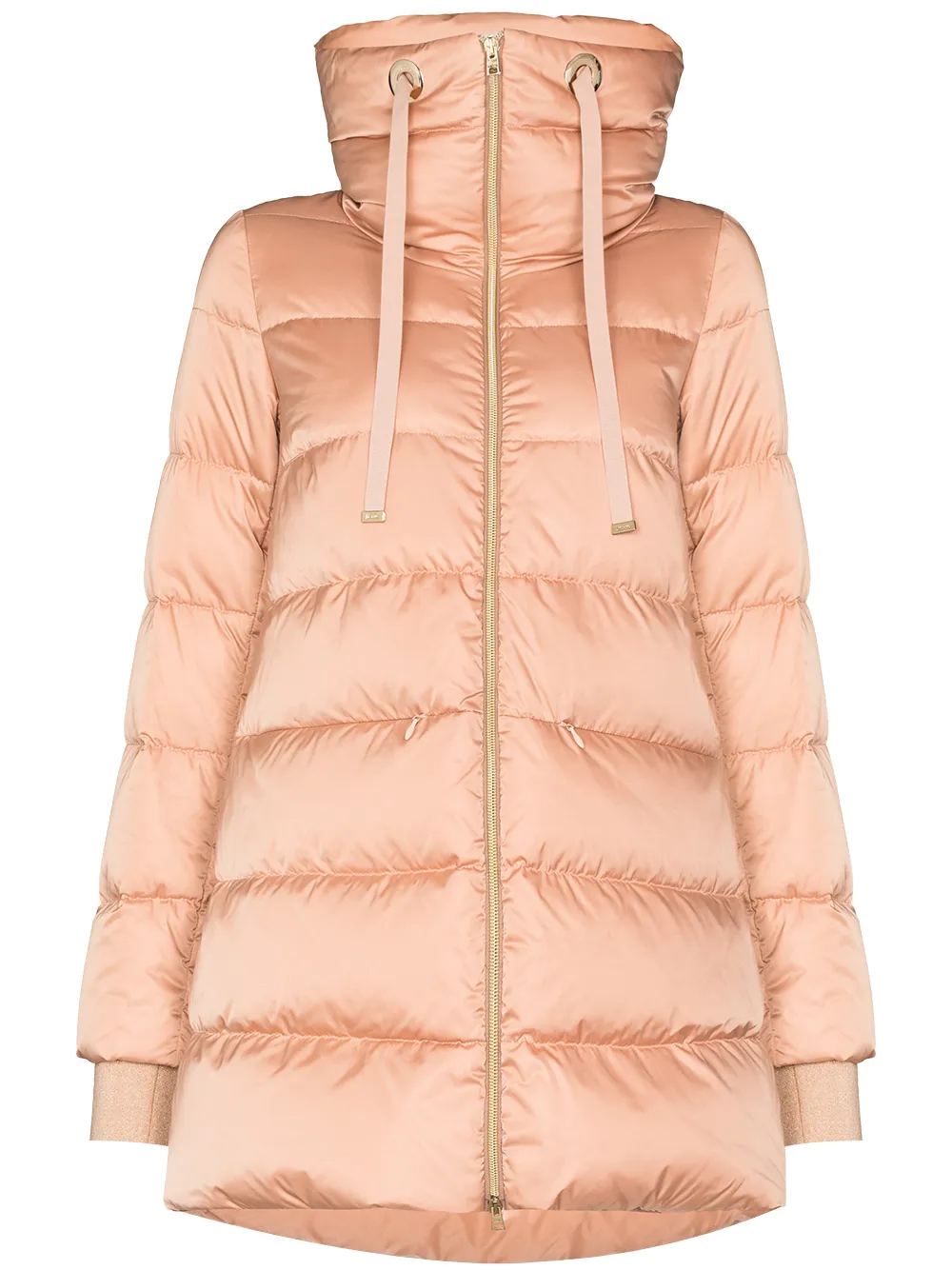 

Herno Raso A-line puffer jacket - Pink
