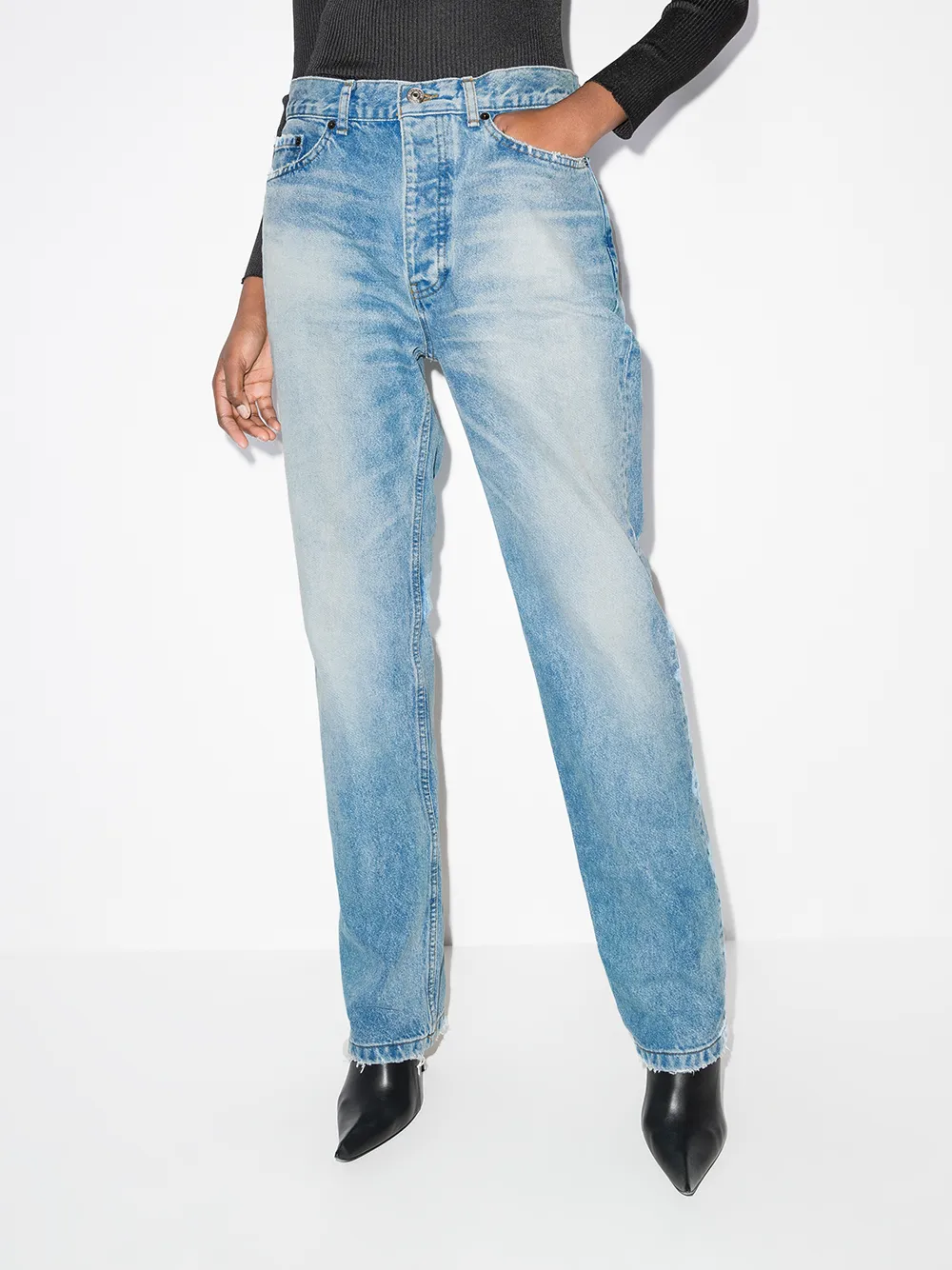 Balenciaga Straight jeans - Blauw