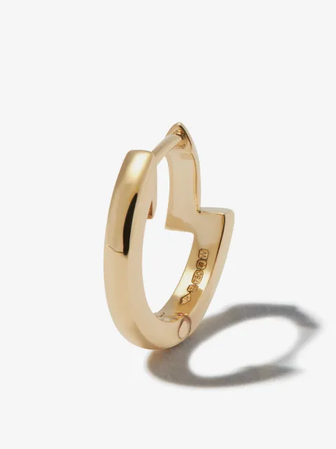 Lizzie Mandler Fine Jewelry 18kt yellow gold Interrupted huggy single earring