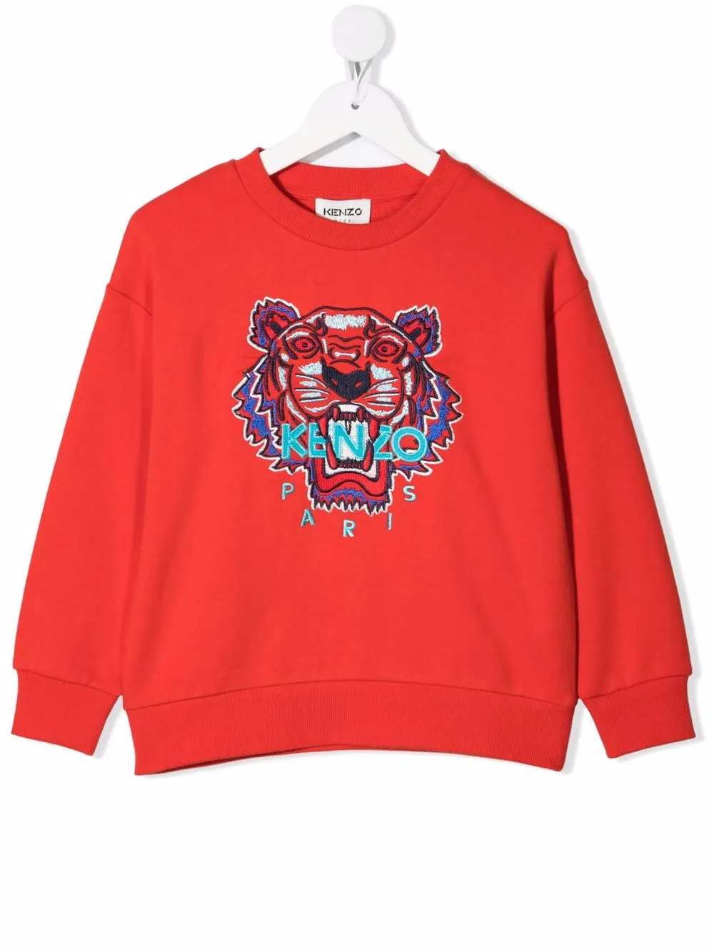 фото Kenzo kids толстовка с вышитым логотипом