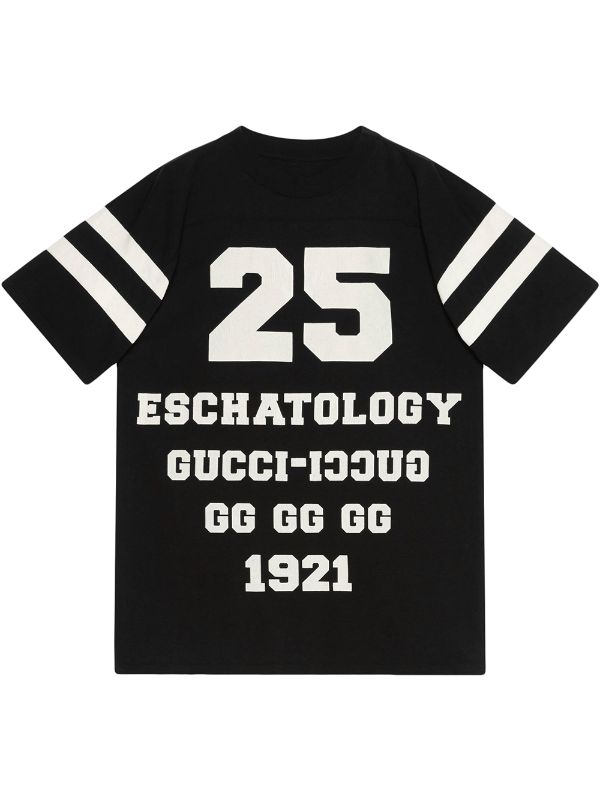 古驰/Gucci “25 Gucci Eschatology and Gucci Loved”印花T恤660744 ...