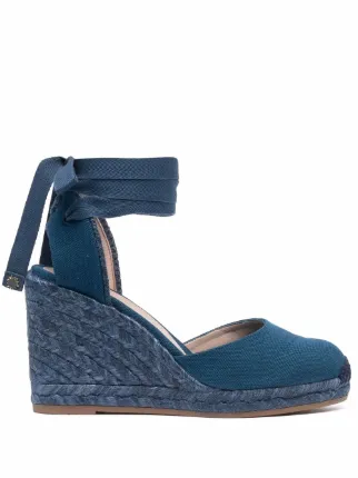 Stuart Weitzman Marguerita Wedge Espadrilles Farfetch