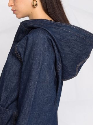 hooded denim jacket展示图