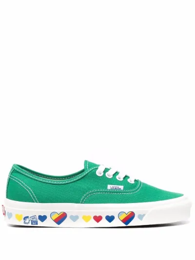 vans authentic green strawberry
