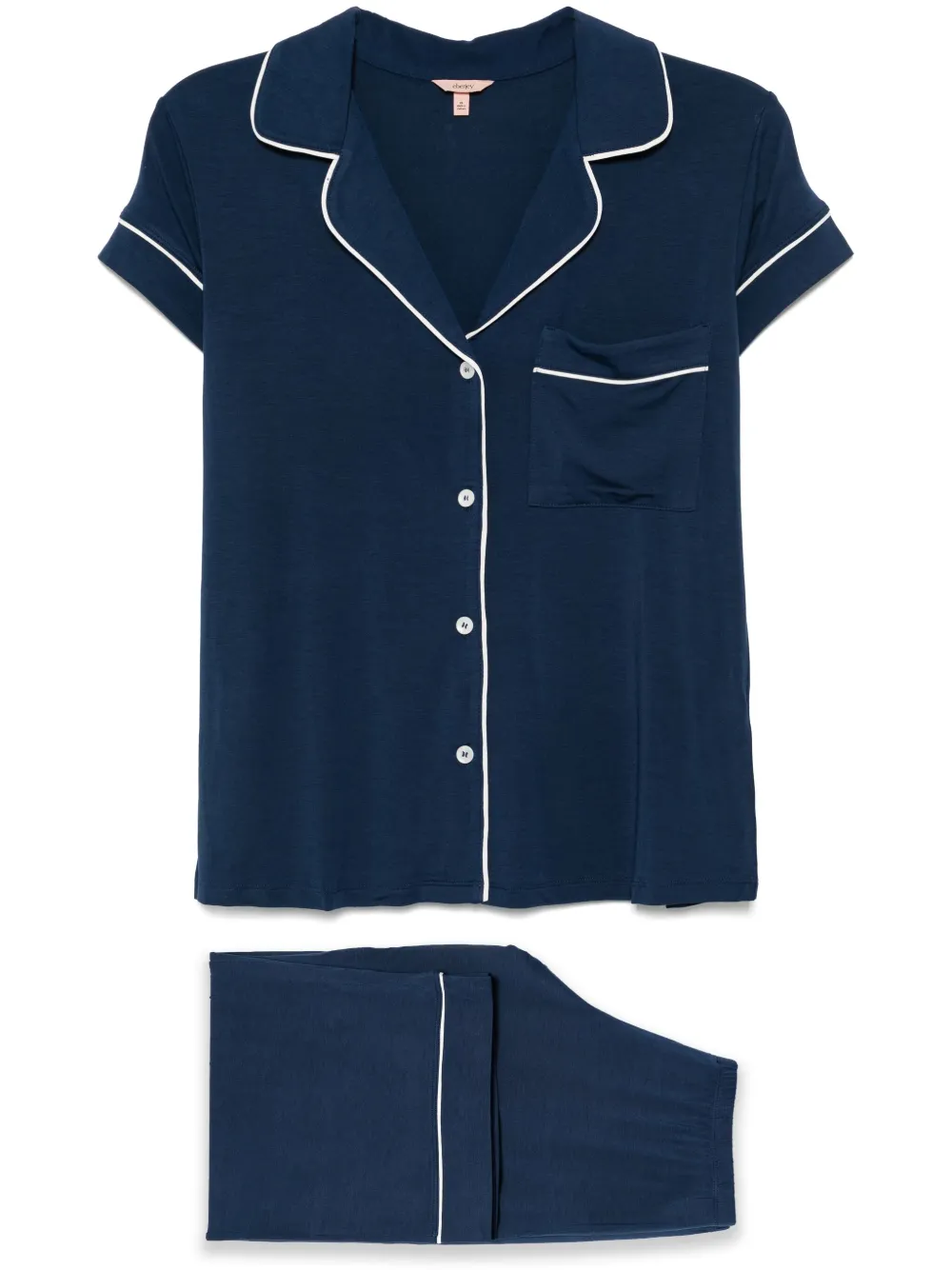 EBERJEY GISELE CROPPED PYJAMA SETS