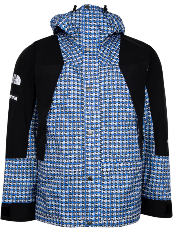 supreme north face checkered jacket