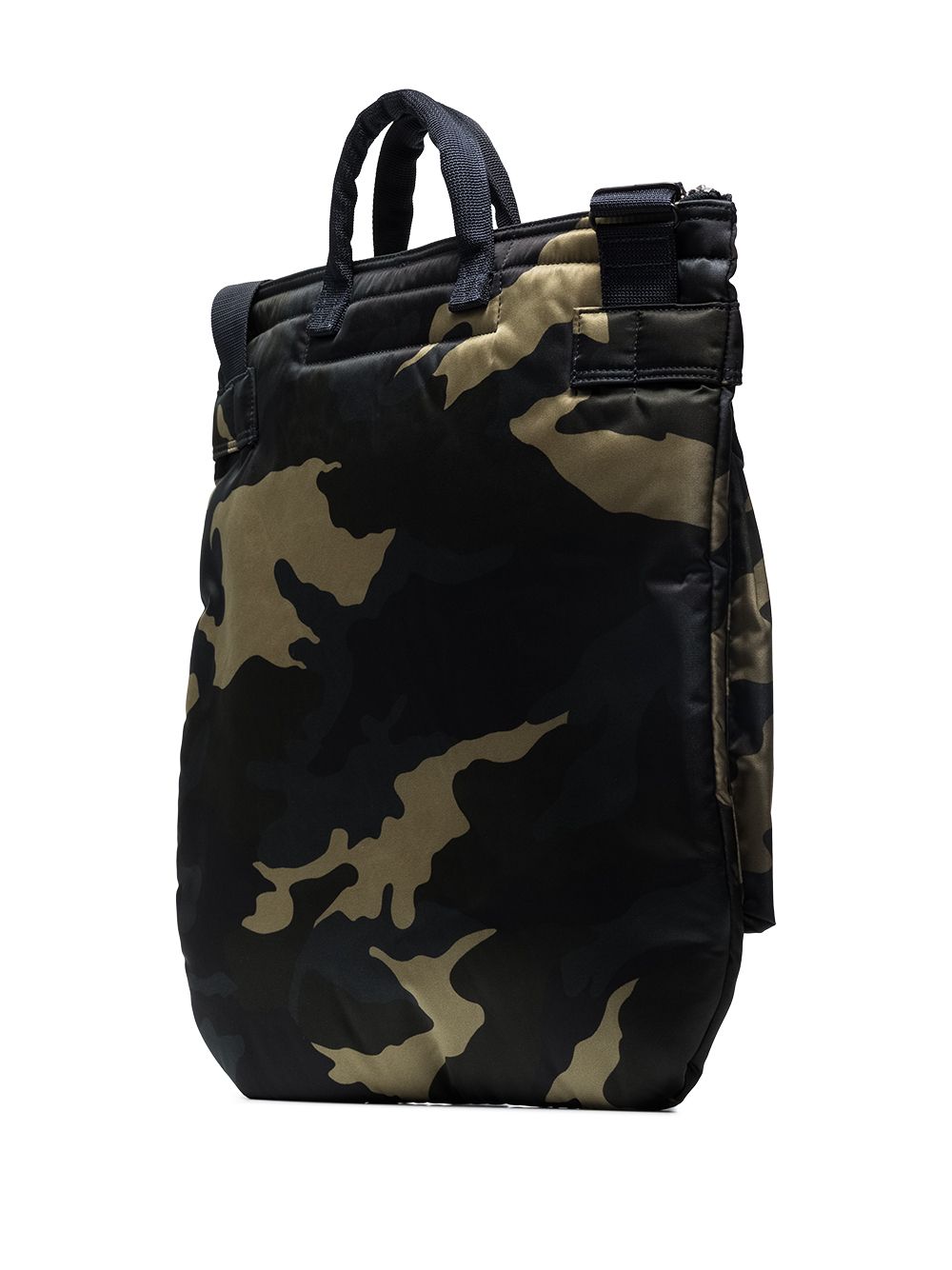 Helmet camouflage tote bag