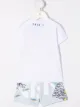 Imagen 2 de Kenzo Kids conjunto de shorts con logo