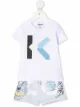 Imagen 1 de Kenzo Kids conjunto de shorts con logo
