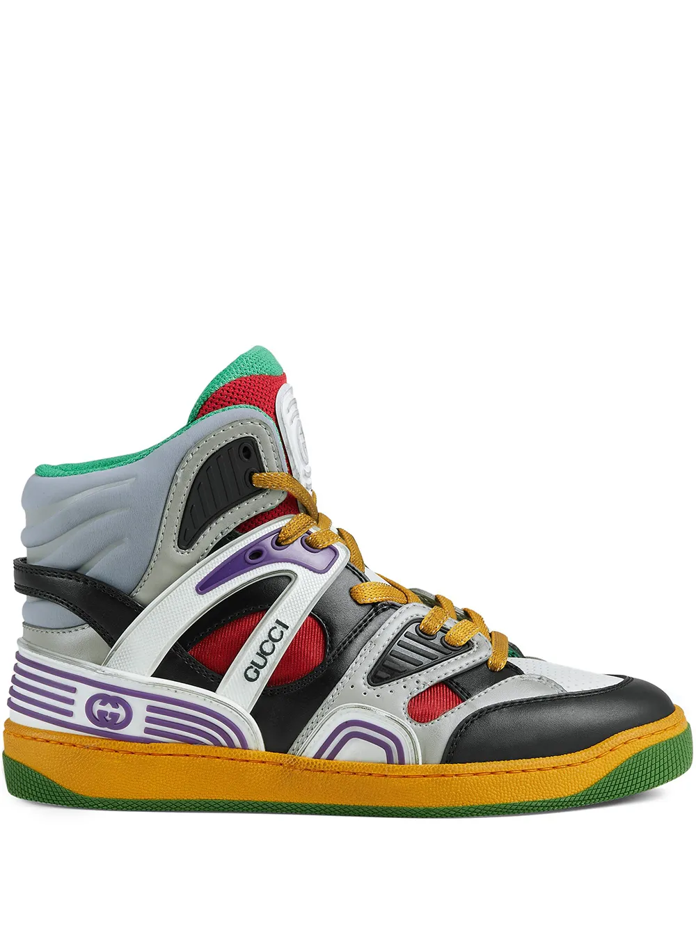 Gucci Gucci Basket high-top Sneakers - Farfetch