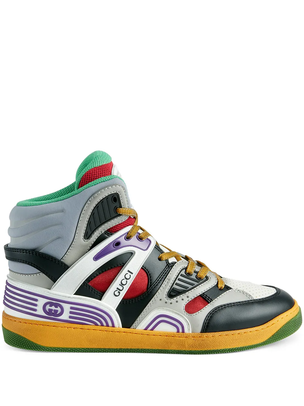 Men's Gucci Basket High Top Sneaker 8.5 = 9 US