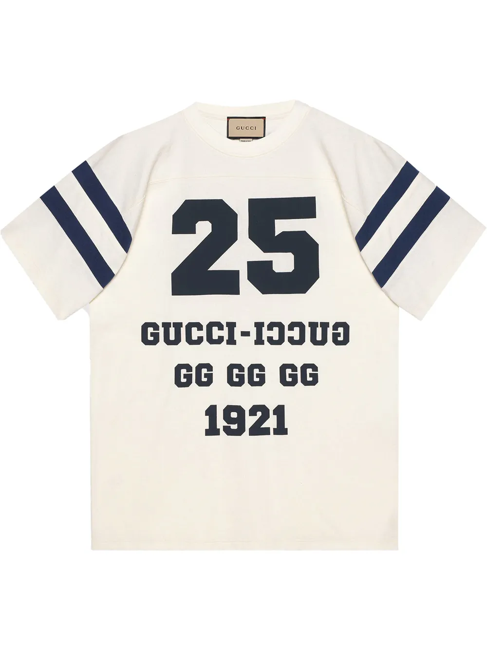 Image 1 of Gucci logo-print cotton T-shirt
