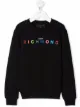 Image 1 of John Richmond Junior logo-print cotton sweatshirt