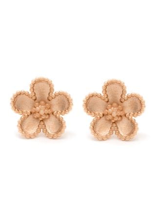 CARLA AMORIM 18kt Rose Gold Miosótis Stud Earrings - Farfetch