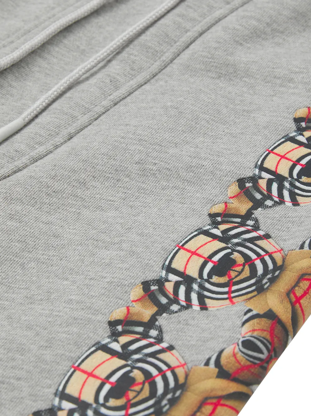 фото Burberry kids спортивные брюки с принтом