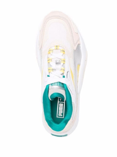 puma sneakers white and yellow