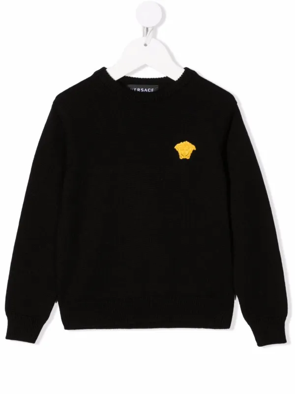 Versace hot sale jumper black