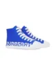 Image 1 of Burberry Kids logo-print high-top trainers