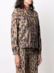 Atu Body Couture animal-print bomber jacket