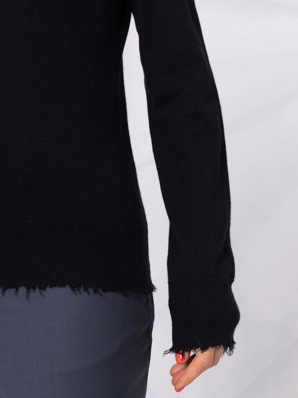 Shop Filippa K Natalia Roll-neck Jumper In Black