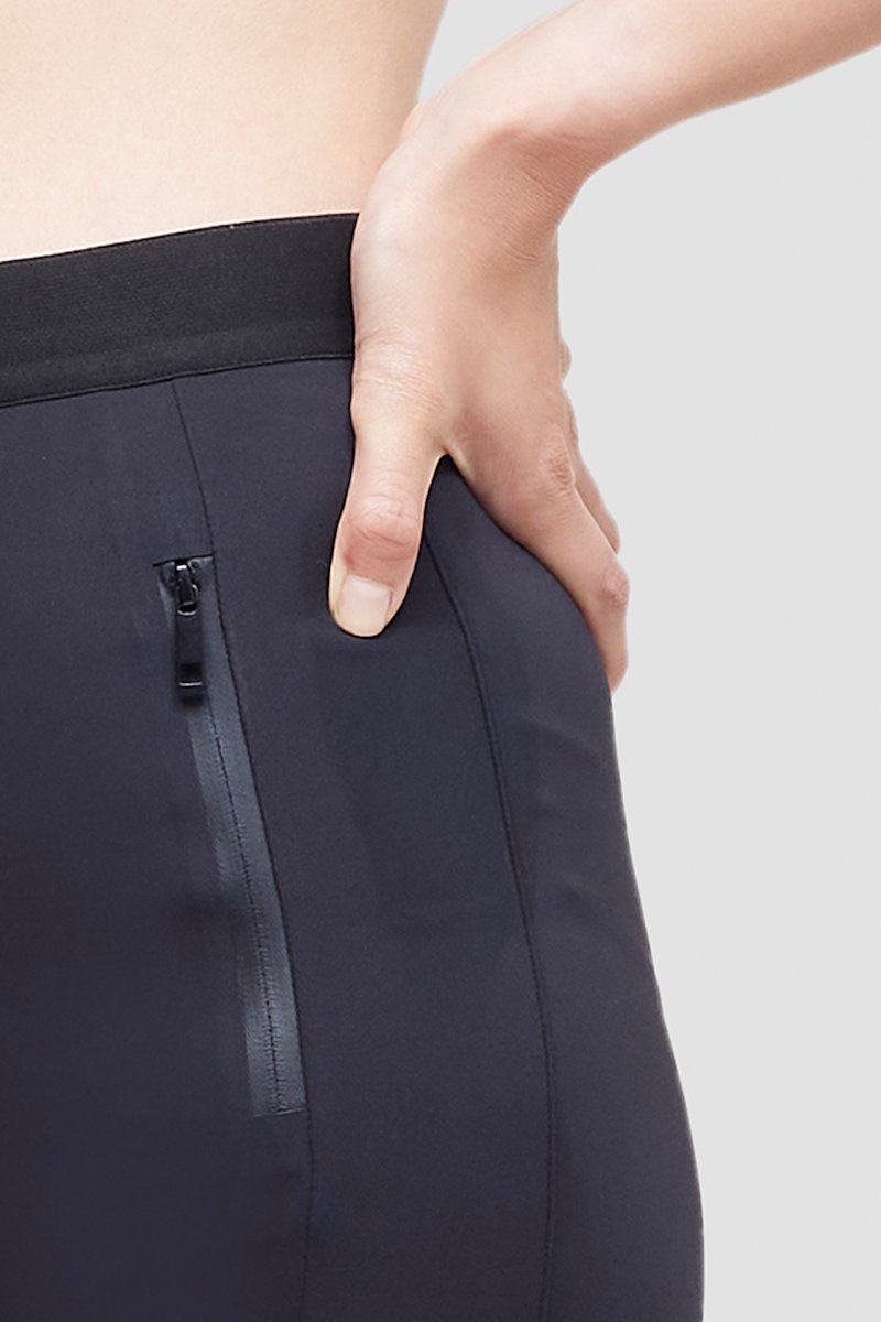 The Everyday Bike Short-black #0 The Everyday Bike Short, Black Everyday cycling shorts from 3.1 PHILLIP LIM featuring stretch-design, high waist, two side zip-fastening pockets and thigh-length.- 4