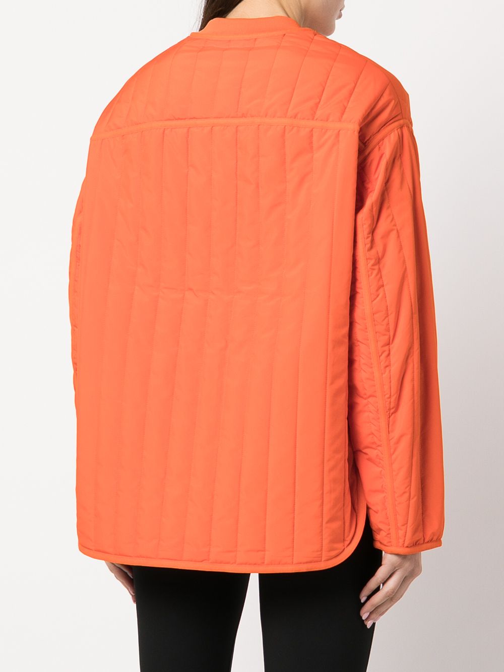 Shop 3.1 Phillip Lim / フィリップ リム Quilted Single-breasted Jacket In Orange
