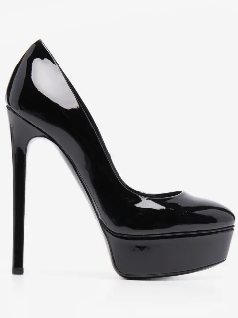 Casadei Blade glossy stiletto pumps