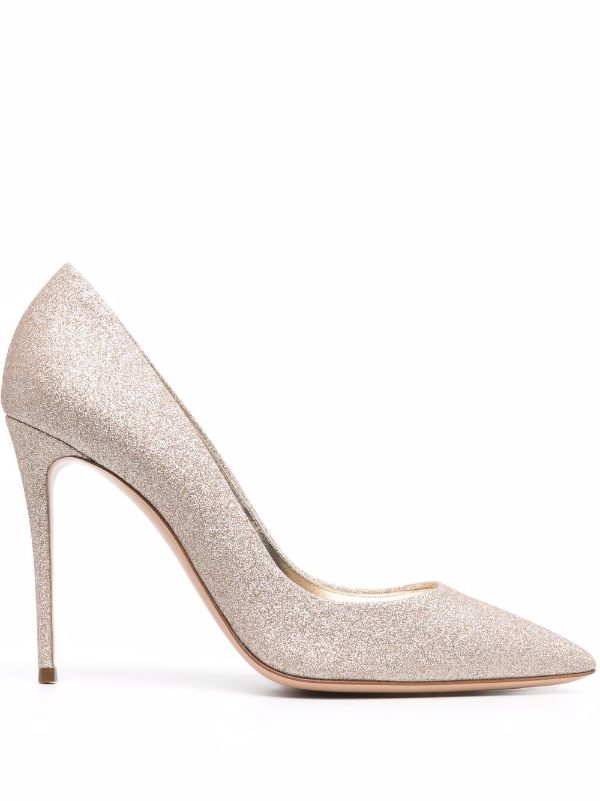 Casadei sales white pumps