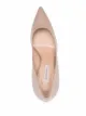 Casadei Scarpin bico fino de couro