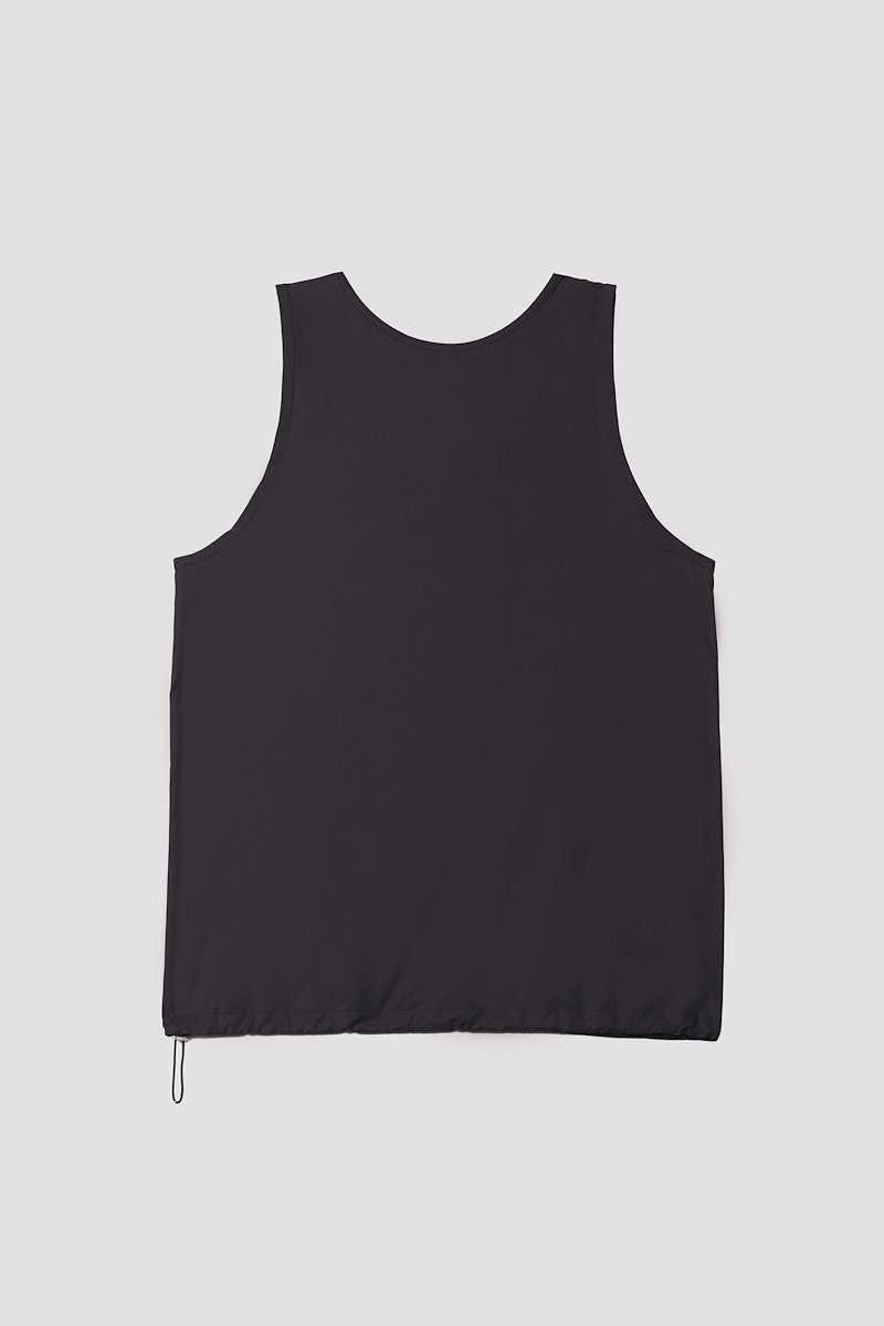 Muscle Tank-black #0 Muscle Tank, scoop-neck tank top from 3.1 PHILLIP LIM featuring black, cotton blend, jersey knit, scoop neck and sleeveless.- 6