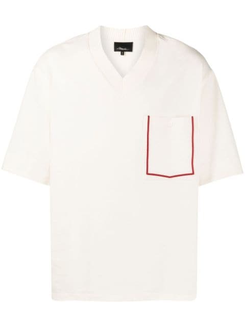3.1 Phillip Lim contrast-trim T-shirt
