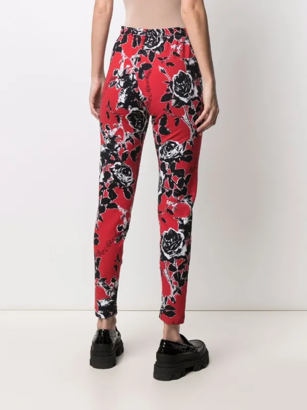printed fleece leggings