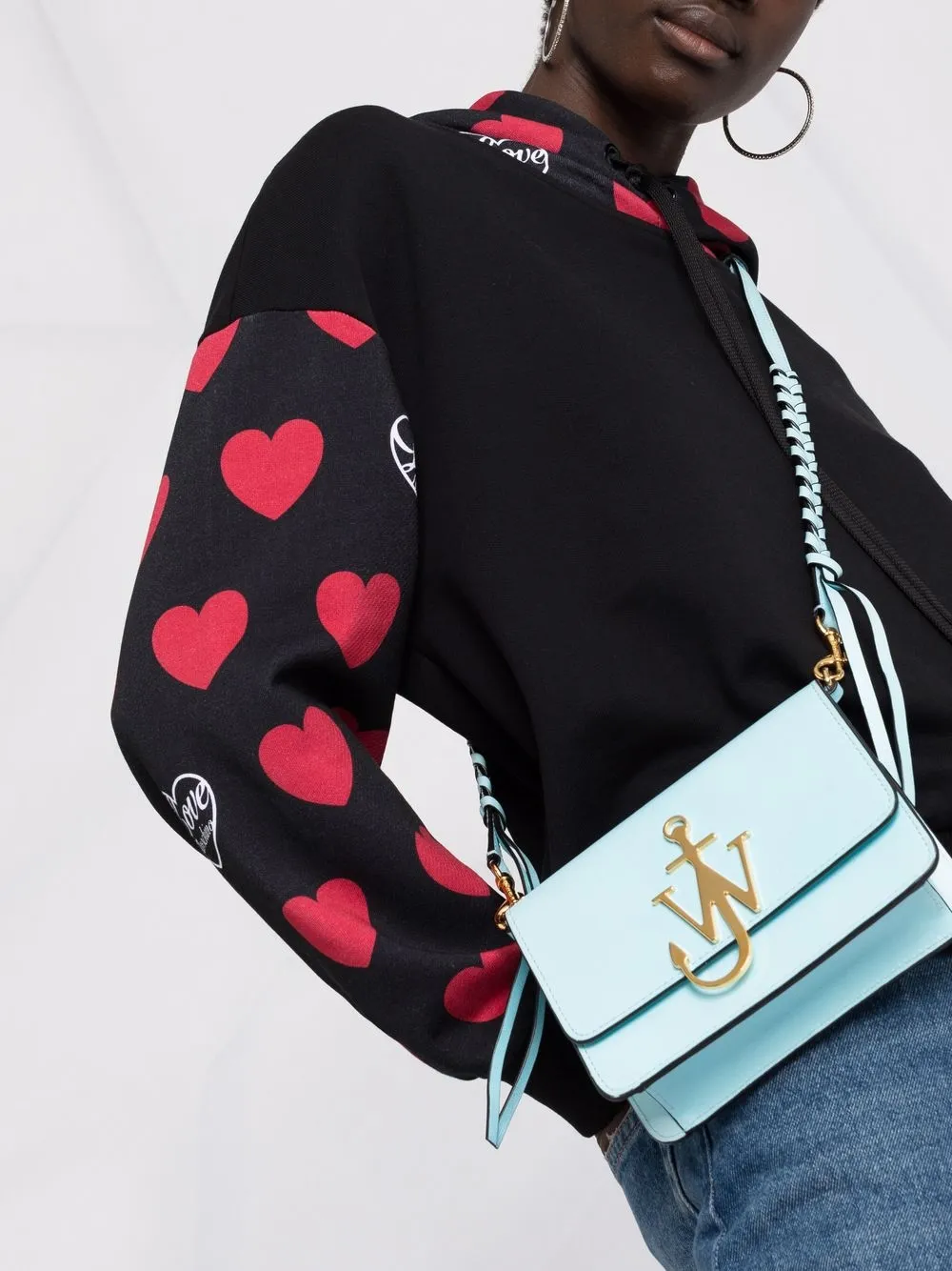 фото Love moschino худи с логотипом